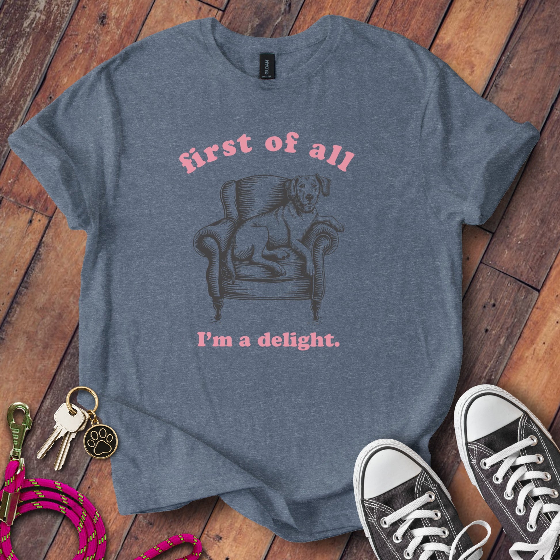 First of All I'm a Delight Graphic Tee product type