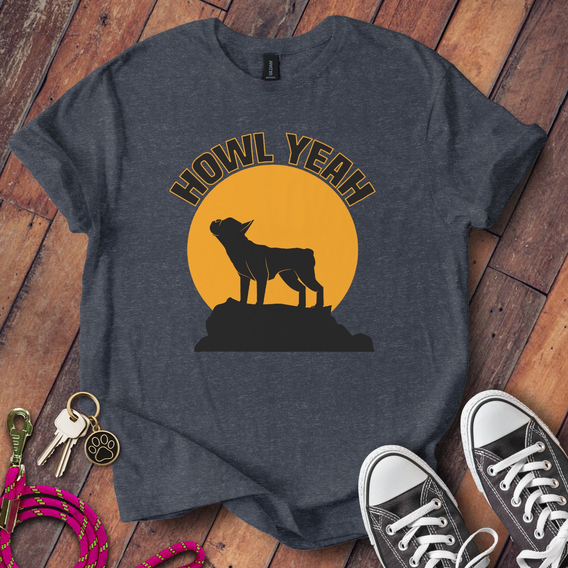 Howl Yeah Graphic Tee Cool Statement T-shirt product type