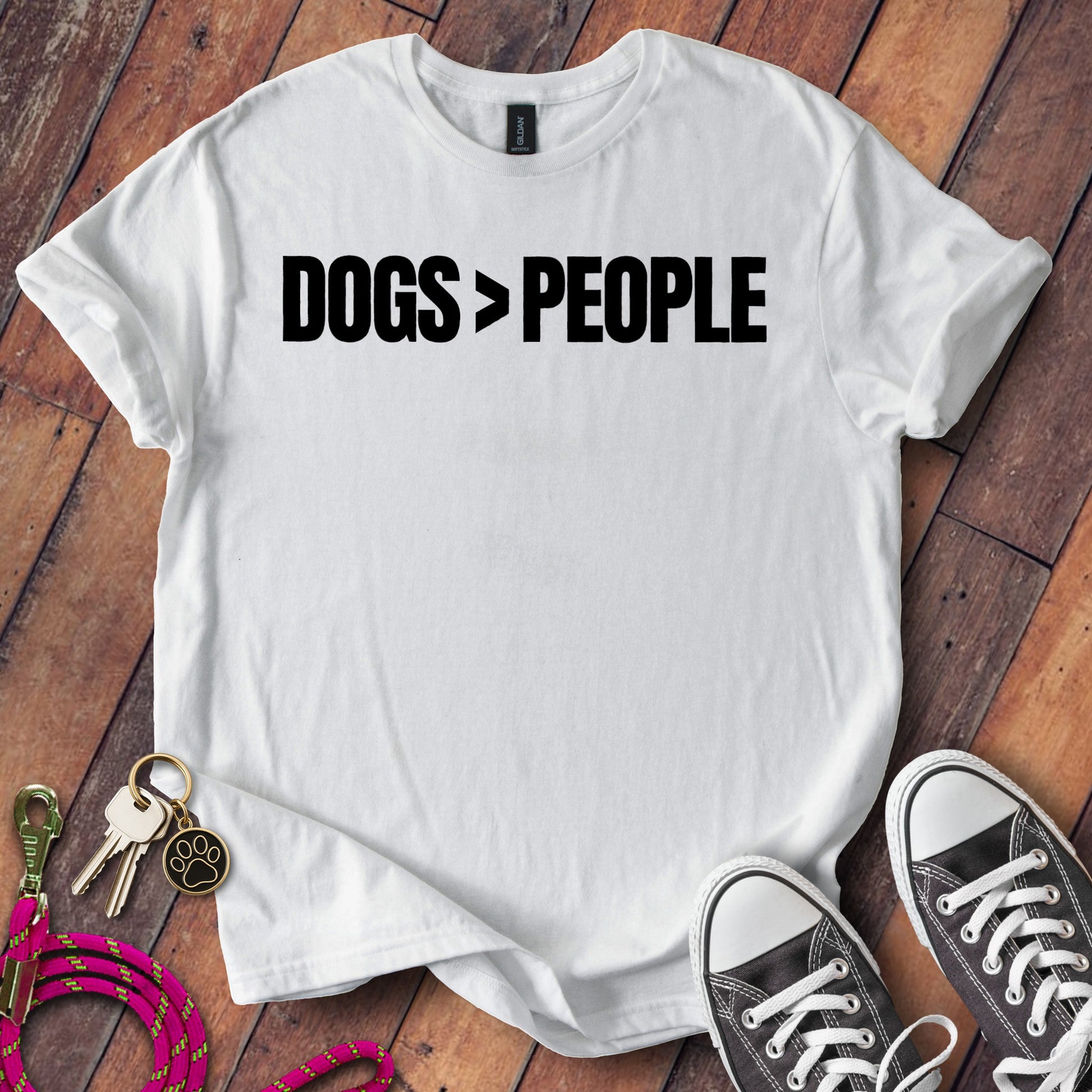 Dogs Greater Than People Graphic T-Shirt product type
