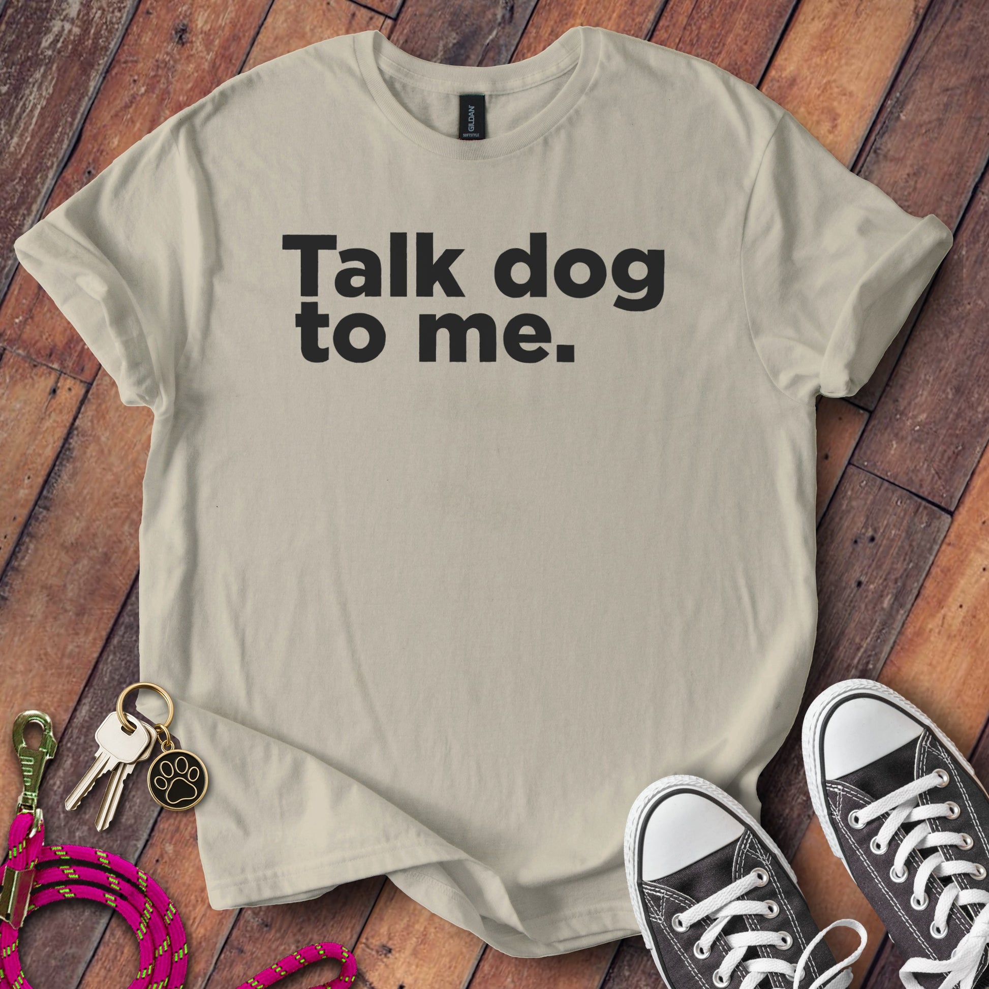Talk Dog To Me Graphic Casual T-Shirt product type