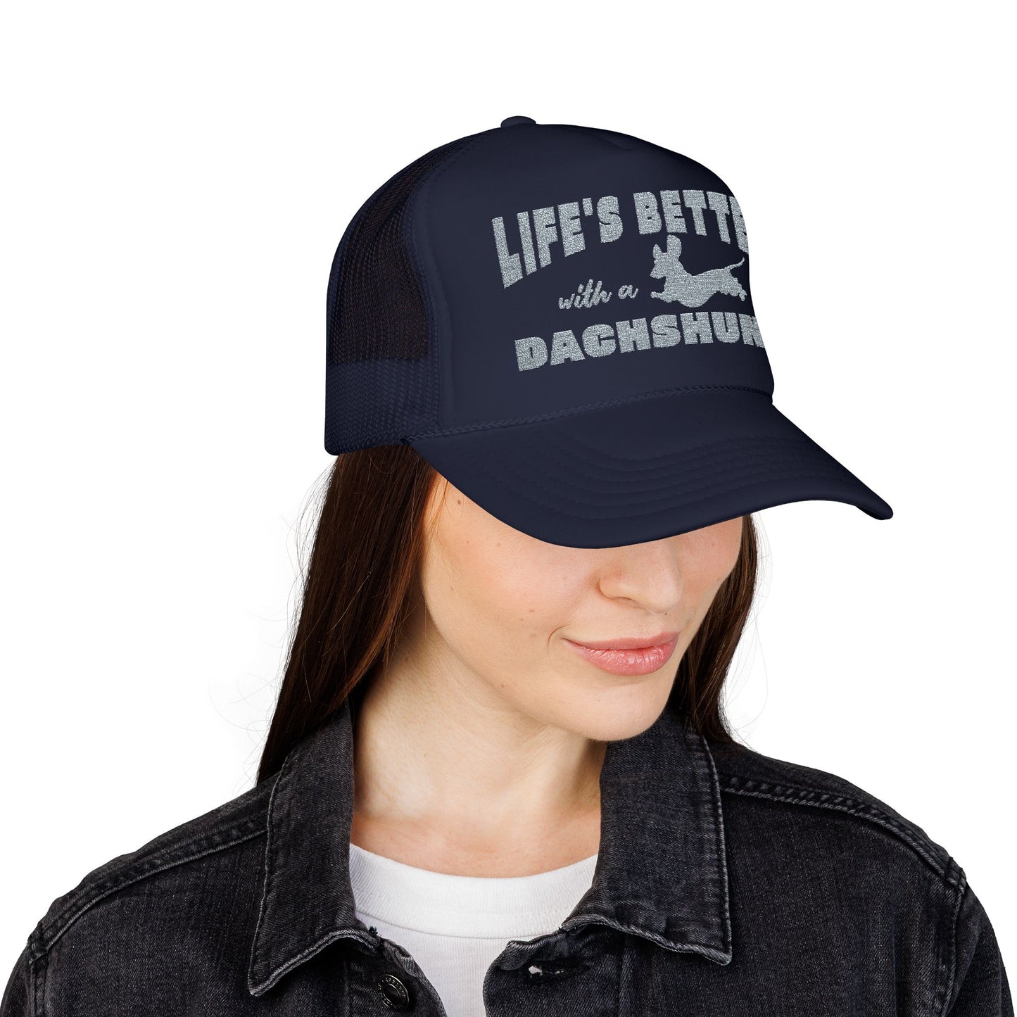 LIfe's Better with a Dachshund Trucker Hat