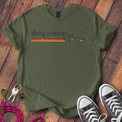 Dog Mom Vibes Graphic T-Shirt Casual Product