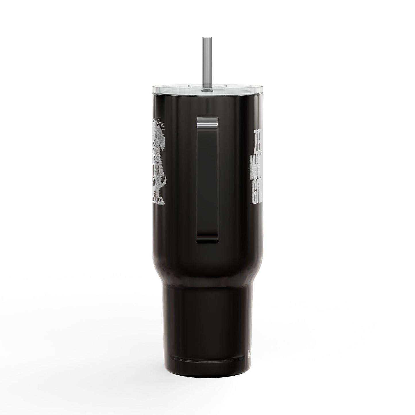 Zero Woofs Given 40oz Engraved Tumbler
