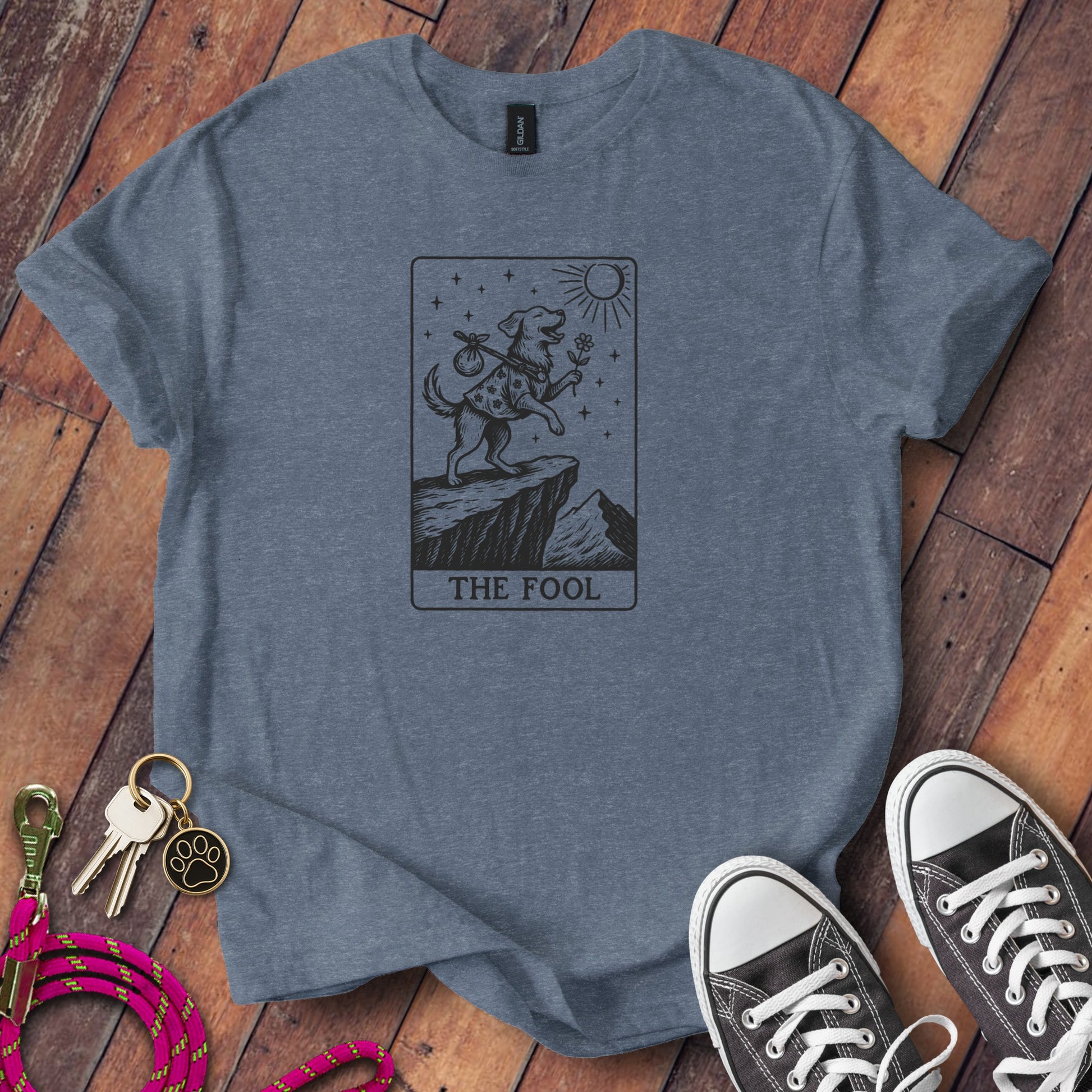 The Fool Tarot Card Graphic Design T-shirt product type