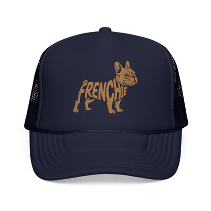 Frenchie Lover Embroidered Trucker Hat
