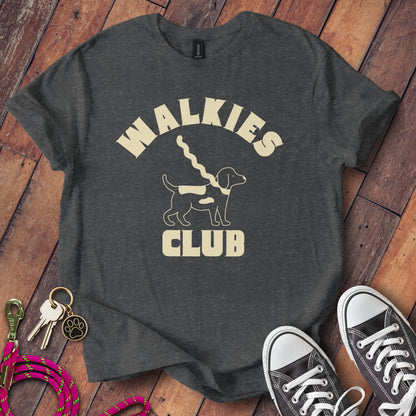 Walkies Club Graphic Tee Cute Dog Lovers T-shirt product