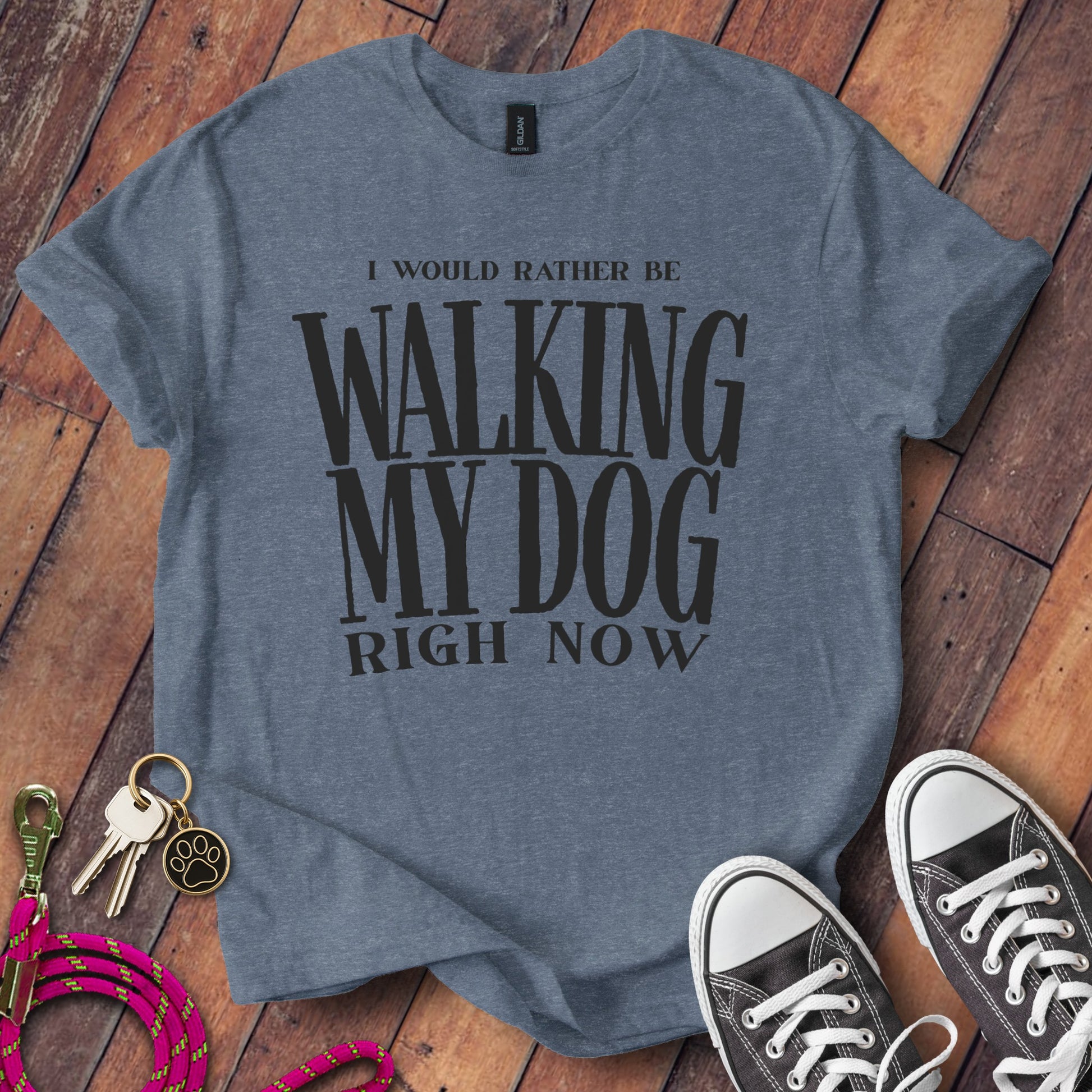 I Would Rather Be Walking My Dog Right Now T-shirt product