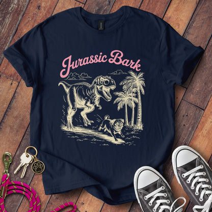 Jurassic Bark Tyrannosaurus Pug T-shirt product type