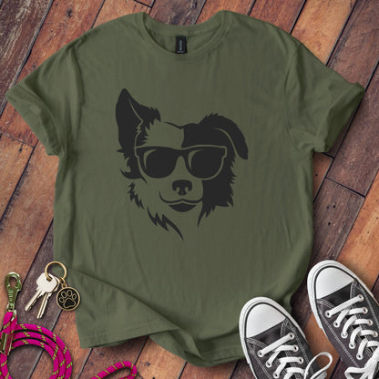 Cool Dog With Sunglasses Graphic T-Shirt product