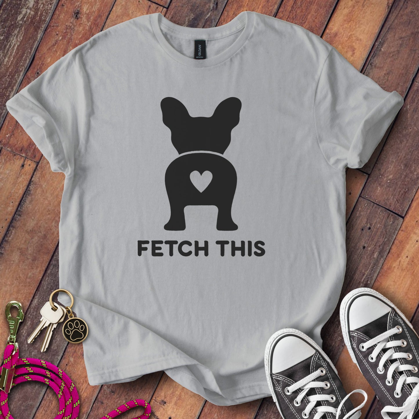 Fetch This French Bulldog Graphic Tee product