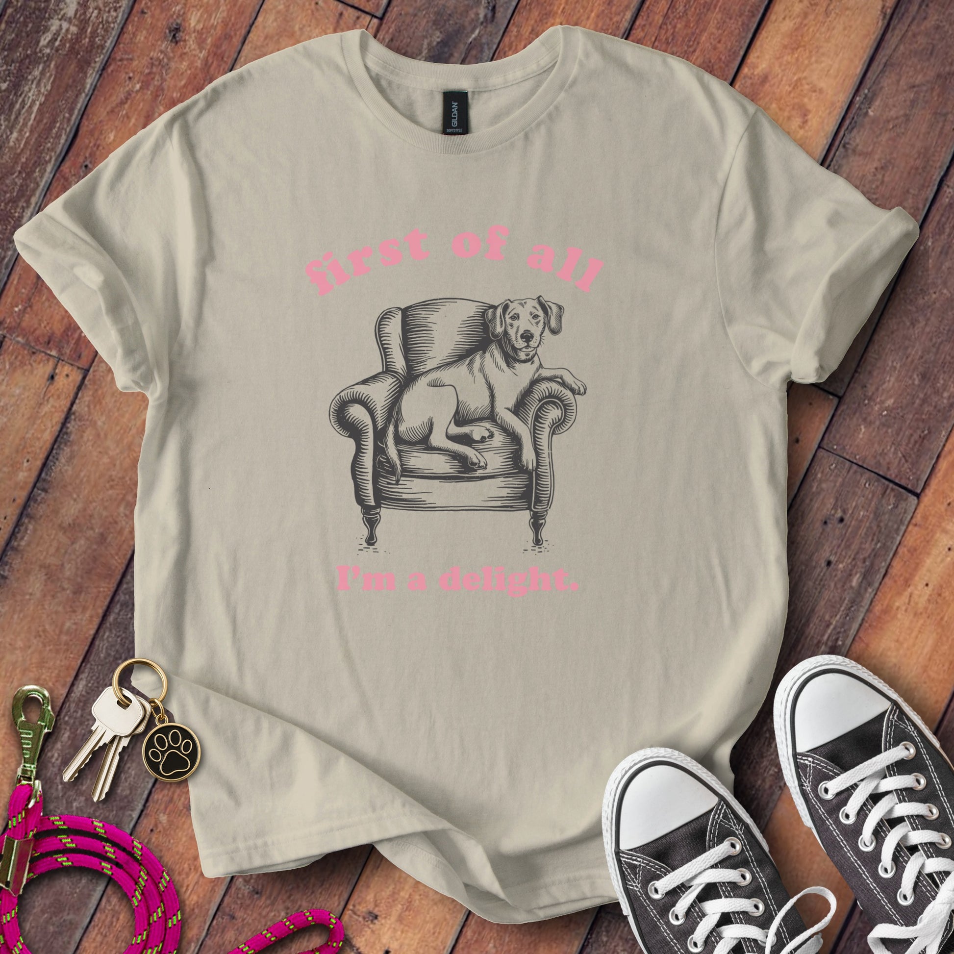 First of All I'm a Delight Printed T-shirt product