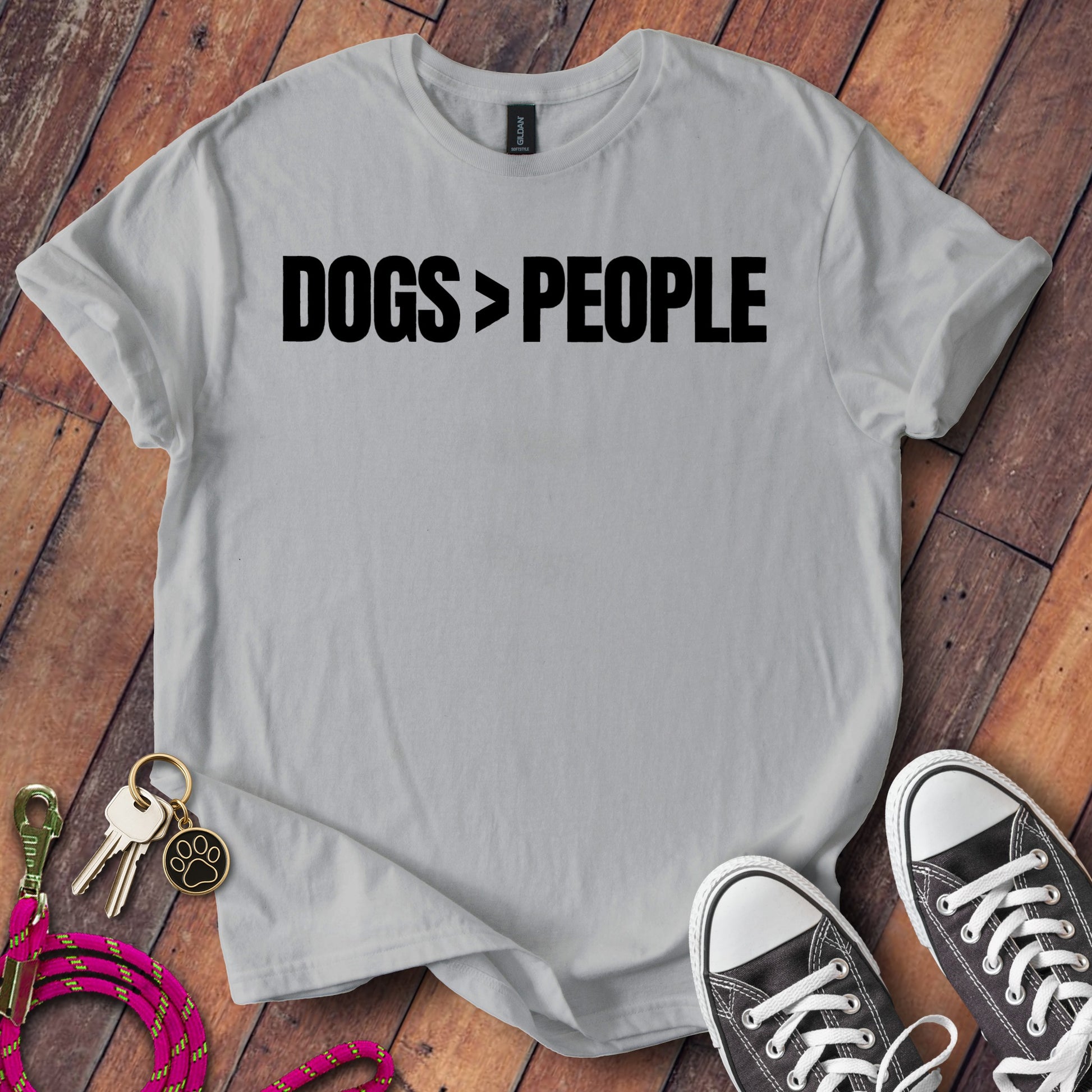 Dogs Greater Than People T-Shirt product type