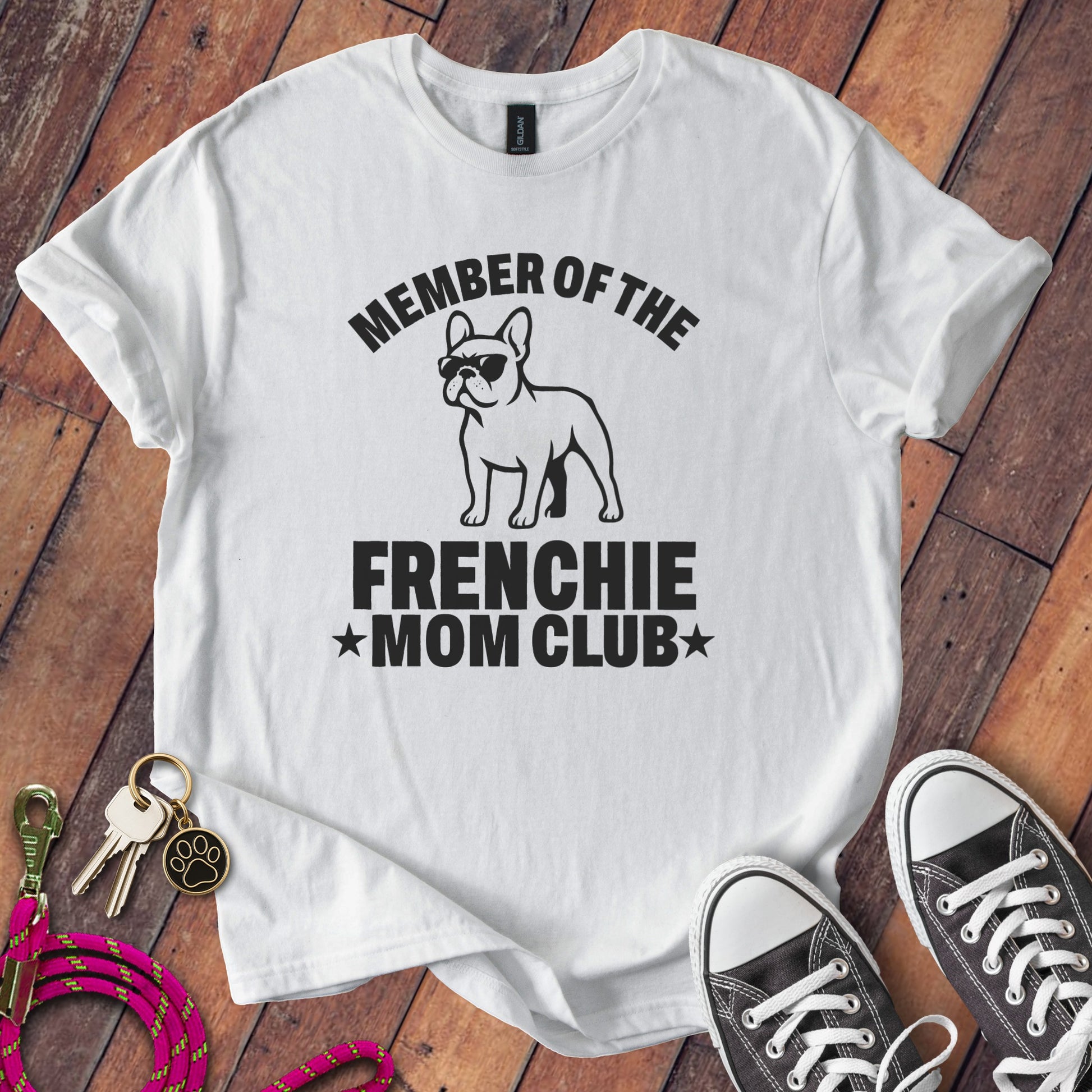 Member of The Frenchie Mom Club T-shirt product type