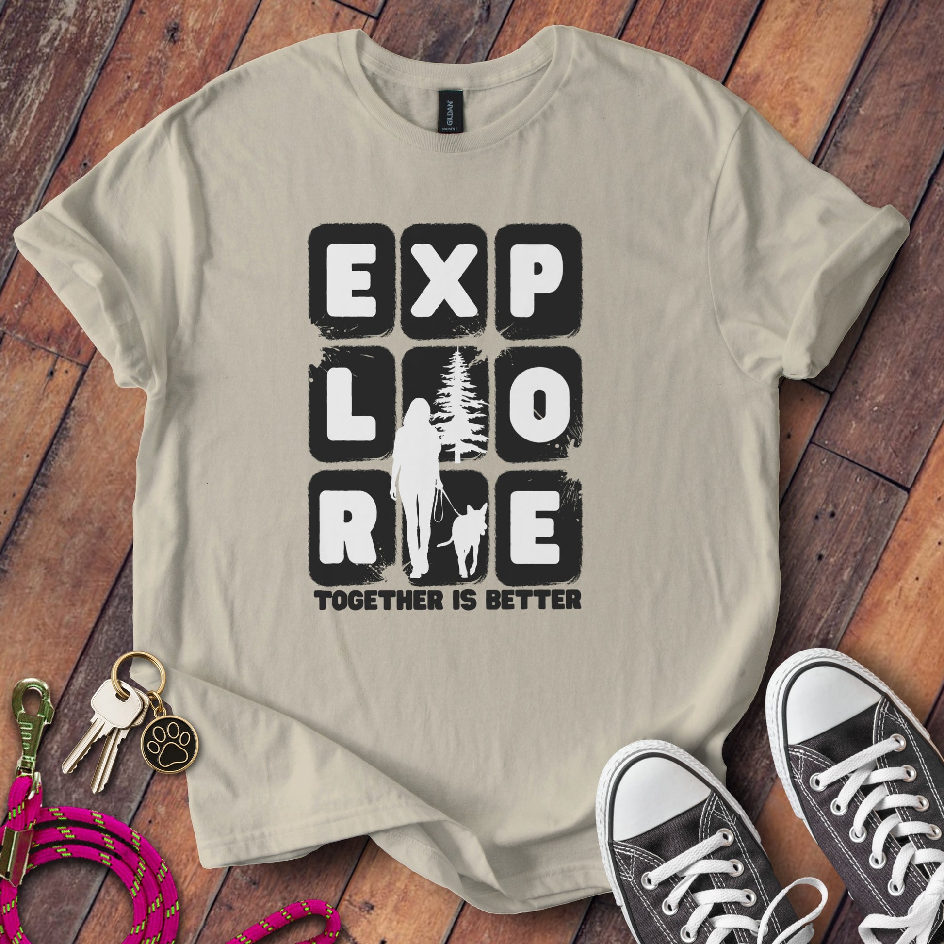 Explore Together is Better Outdoors T-shirt product