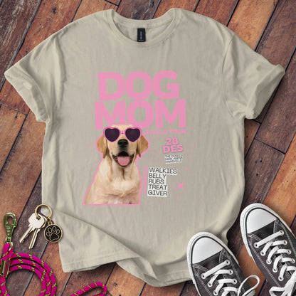 Dog Mom World Tour Dog Mom Shirt Product Type