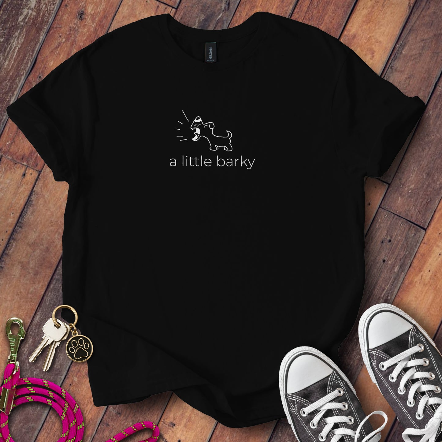 A Little Barky Graphic Tee Perfect Dog Lover Product