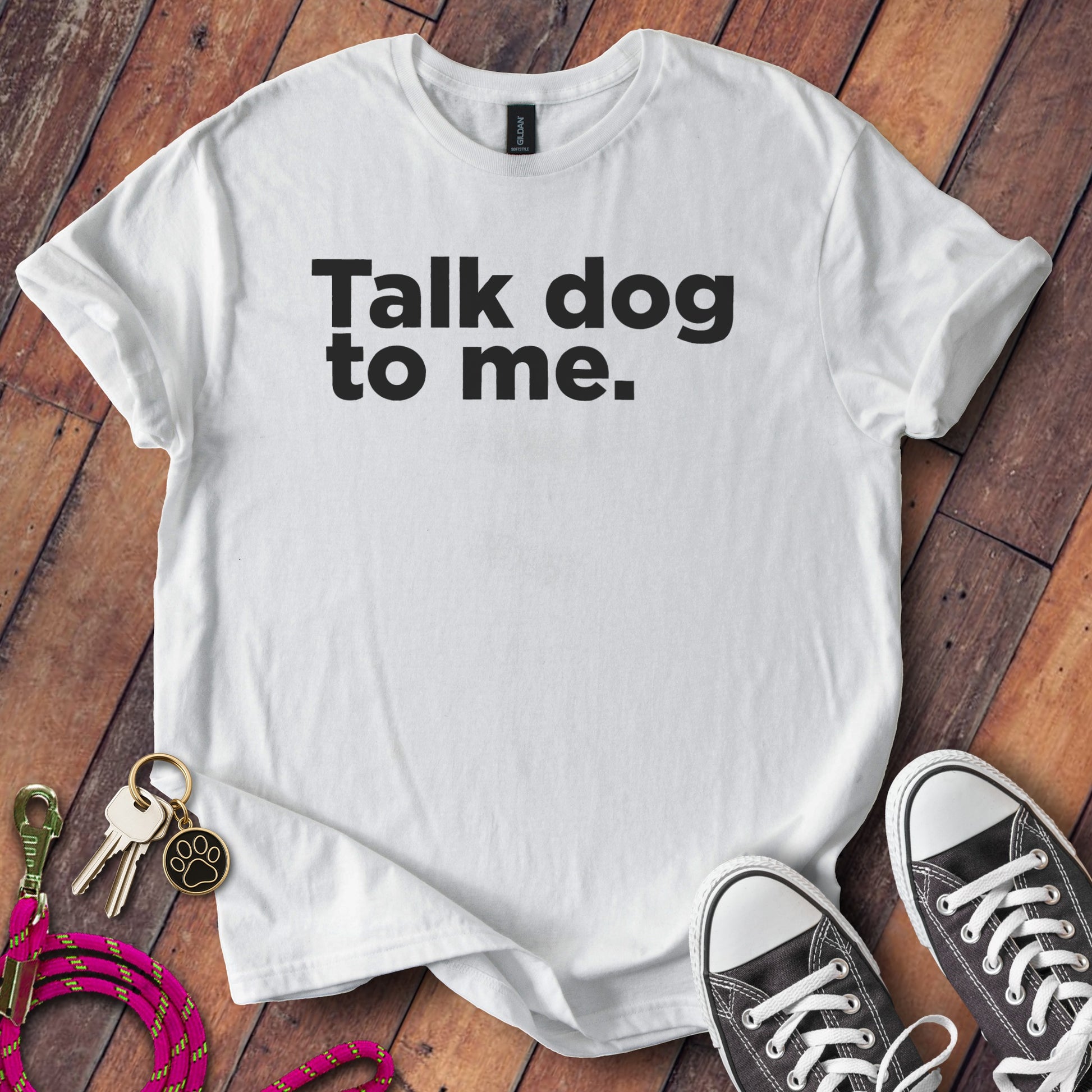 Talk Dog To Me Graphic Unisex Tee Shirt product type