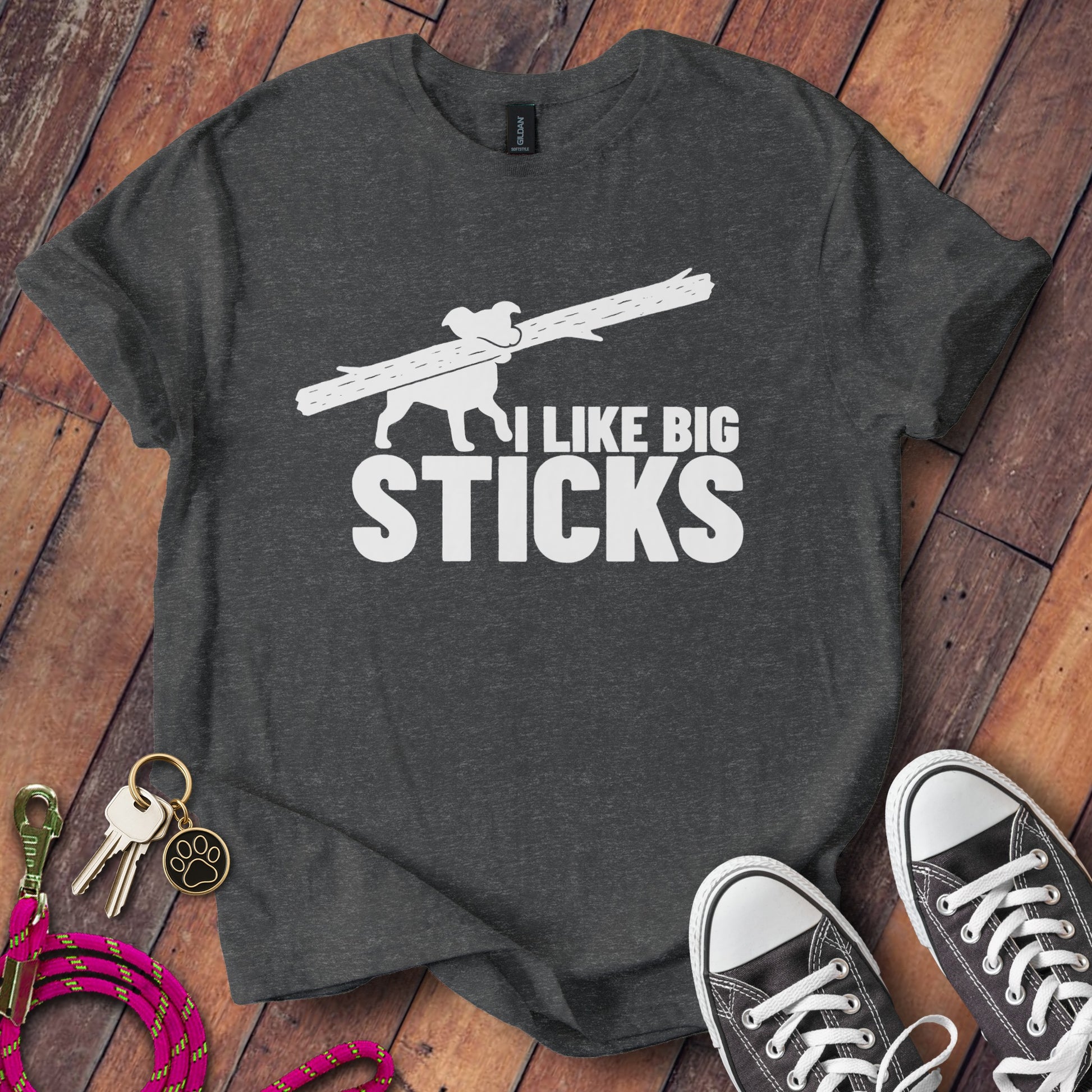 I Like Big Sticks Graphic T-Shirt product