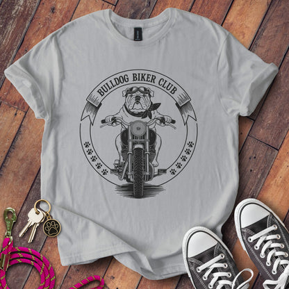 Bulldog Biker Club Graphic Tee Shirt product