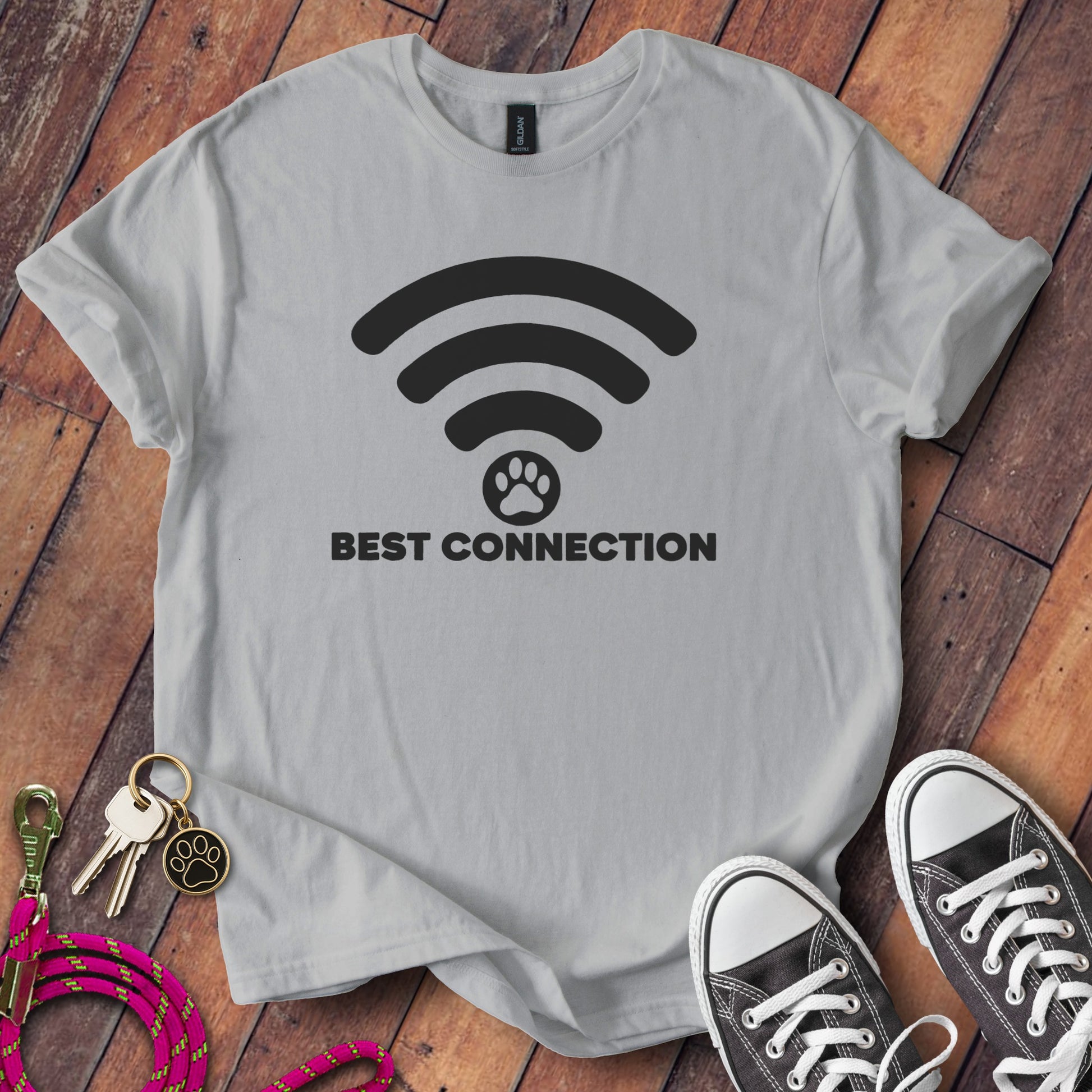 Best Connection Funny WiFi Graphic T-Shirt product
