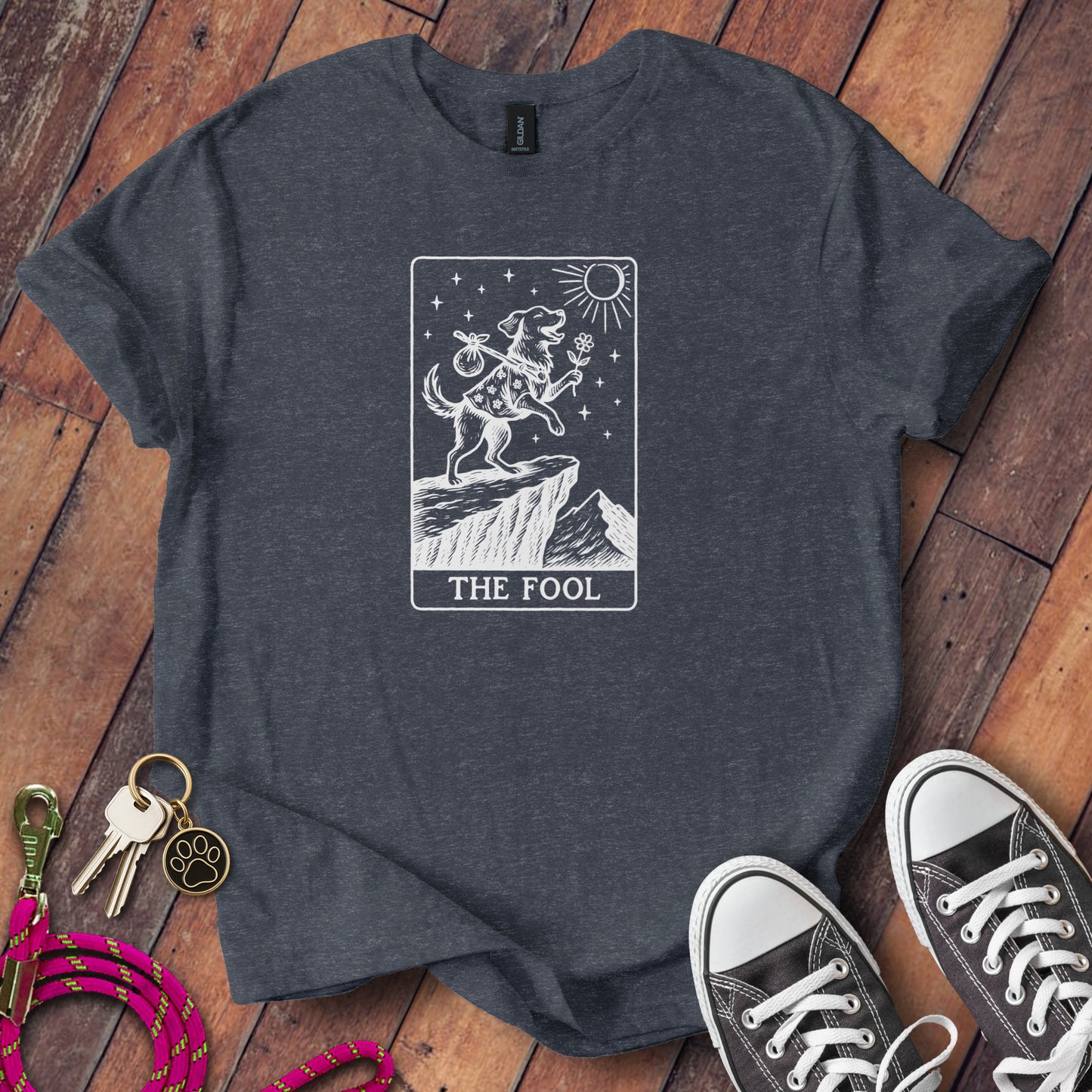 The Fool Tarot Card Graphic Tee product