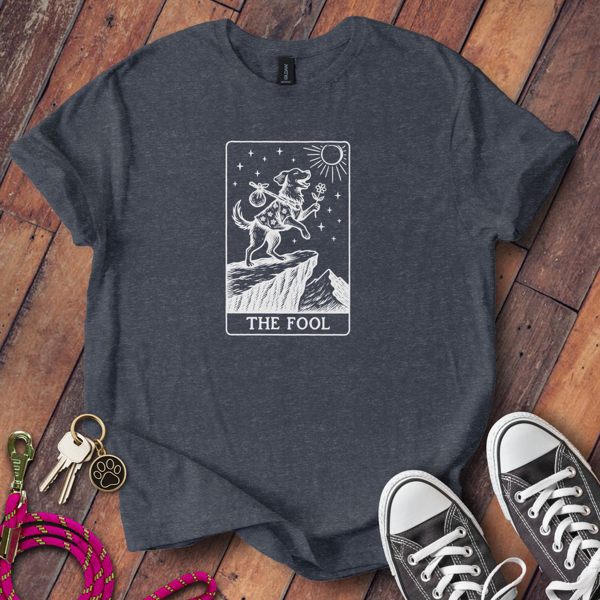 The Fool Tarot Card Graphic Tee product