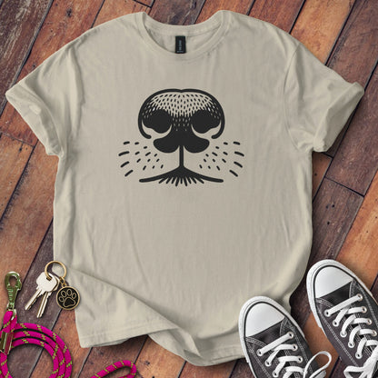 Adorable Whiskered Animal Nose Tee shirt product type