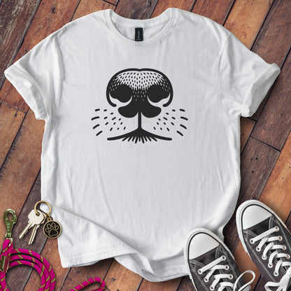 Artistic Dog Nose Design T Shirt product type
