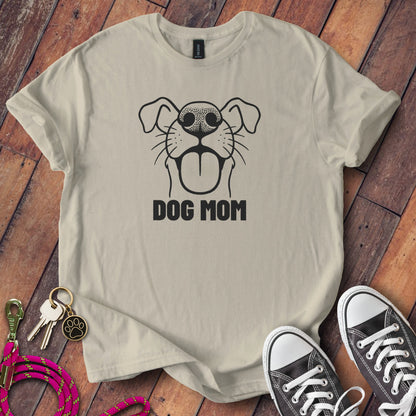 Dog Mom Graphic Tee for Women Casual Shirt product