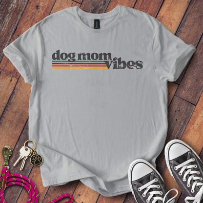 Dog Mom Vibes Graphic Tee Shirt Casual Wear product type