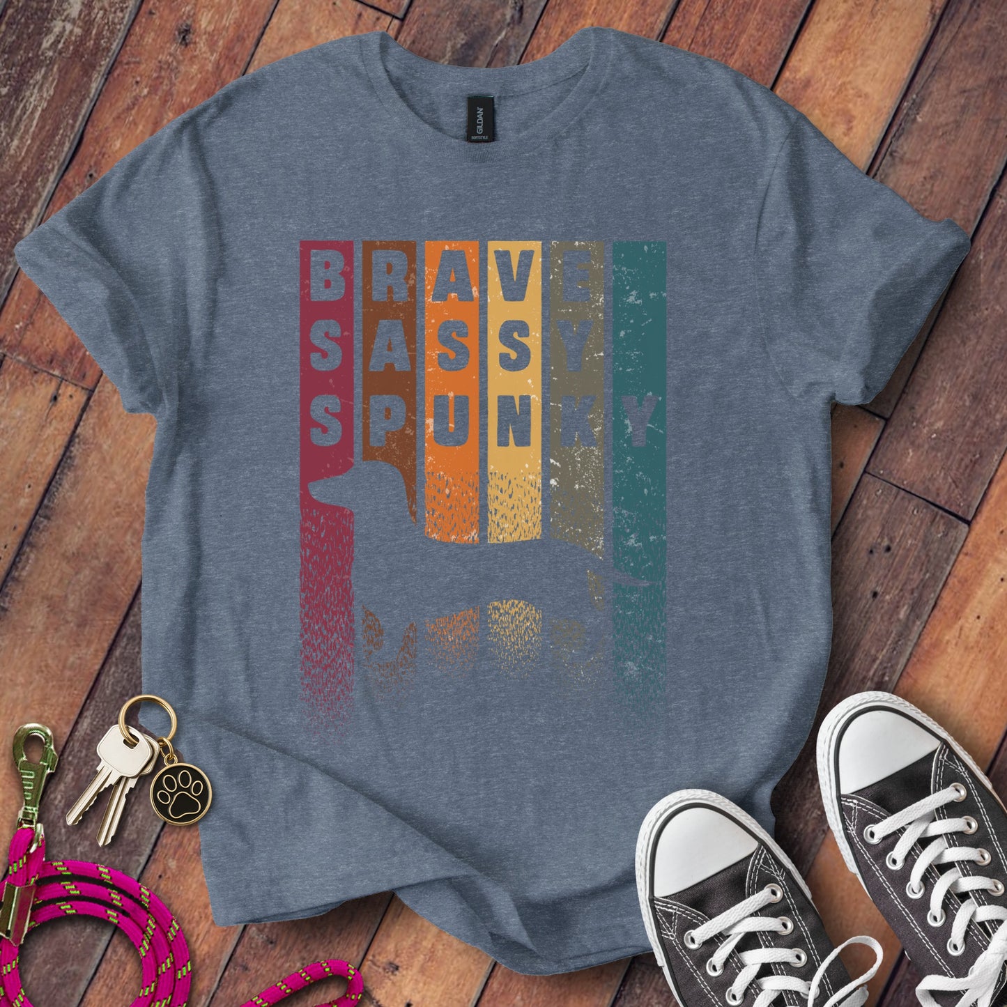 Brave Sassy Spunky Dachshund Graphic T-Shirt product type