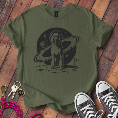 Space Dog Graphic Tee Unique Apparel Product Type