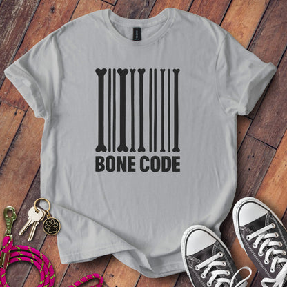 Barcode Design Bone Code Printed T Shirt product